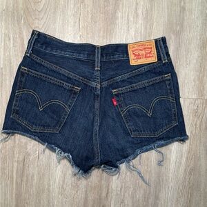 Levi's Women's Jean Shorts - Deep Indigo